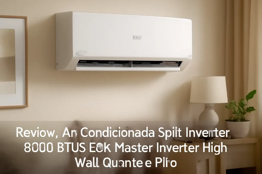 Ar-Condicionado Split Inverter 9000 BTUs EOS Master Inverter High Wall Quente e Frio