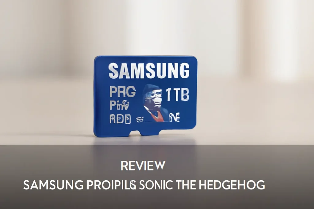 Samsung PRO Plus Sonic The Hedgehog 1TB microSDXC