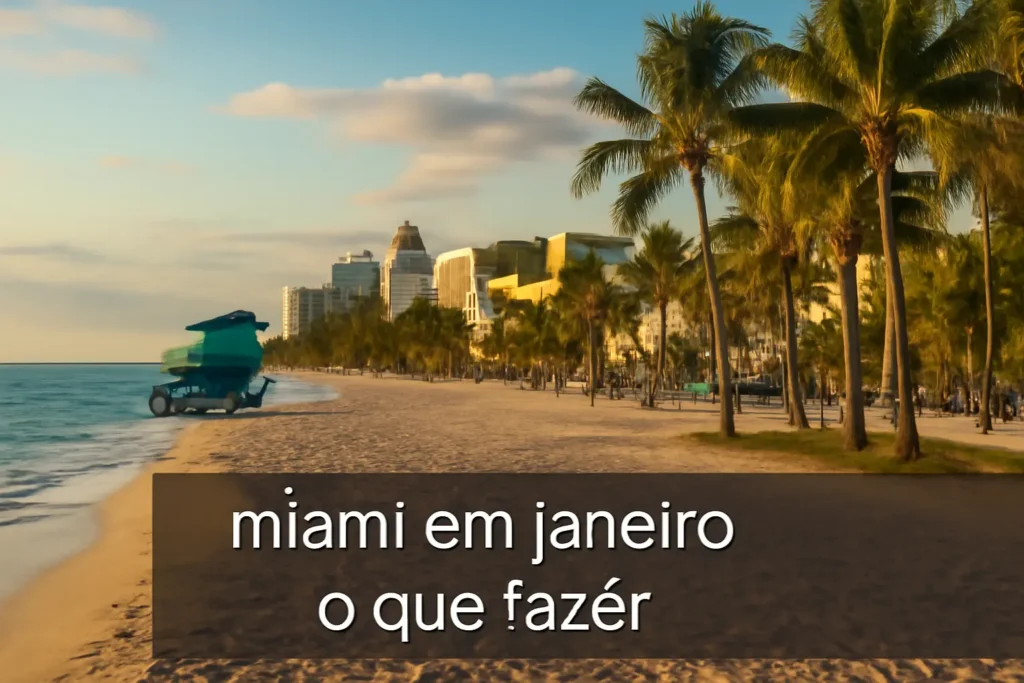 Miami em Janeiro: O Que Fazer para Aproveitar ao Máximo