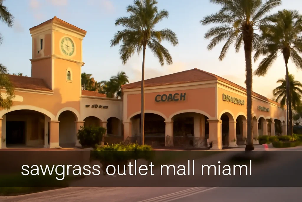 Sawgrass Outlet Mall Miami: O Destino de Compras Imperdível