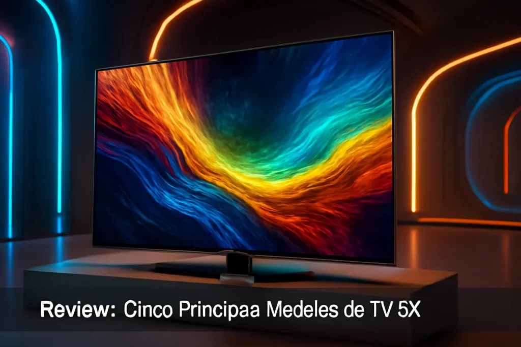 Cinco Principais Modelos de TV 8k