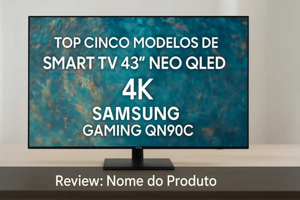 Top Cinco Modelos de smart TV 43 NEO QLED 4k Samsung gaming qn90c
