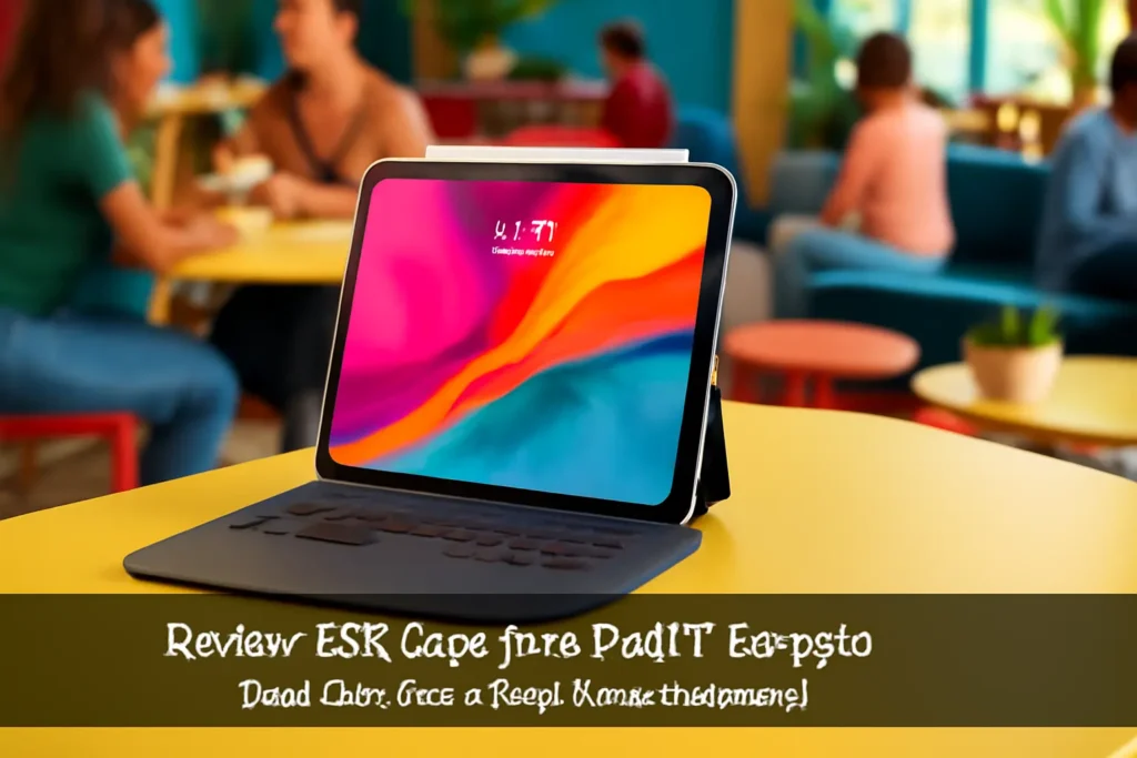 ESR Capa para iPad 11ª Geração com Teclado Magnético Rebound