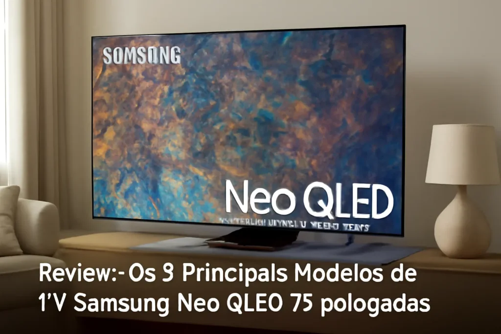 Os 5 Principais Modelos de TV Samsung NEO QLED 75 polegadas