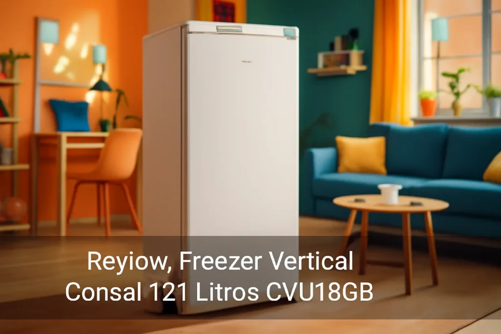 Freezer Vertical Consul 121 Litros CVU18GB: Compacto e Eficiente para Sua Casa