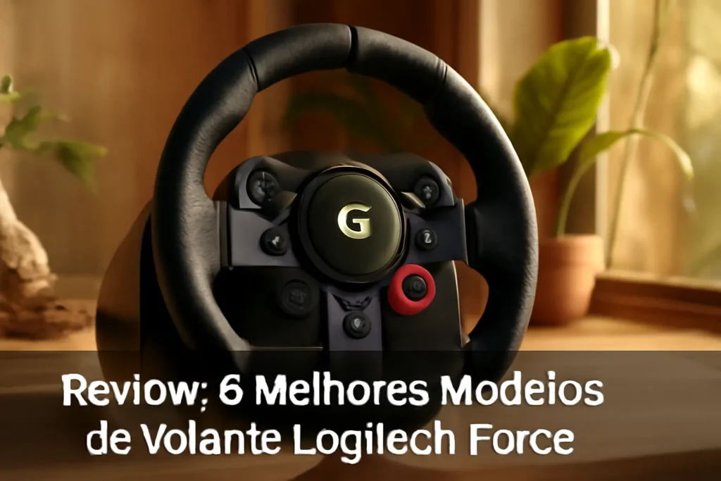 5 Melhores Modelos de  volante logitech force