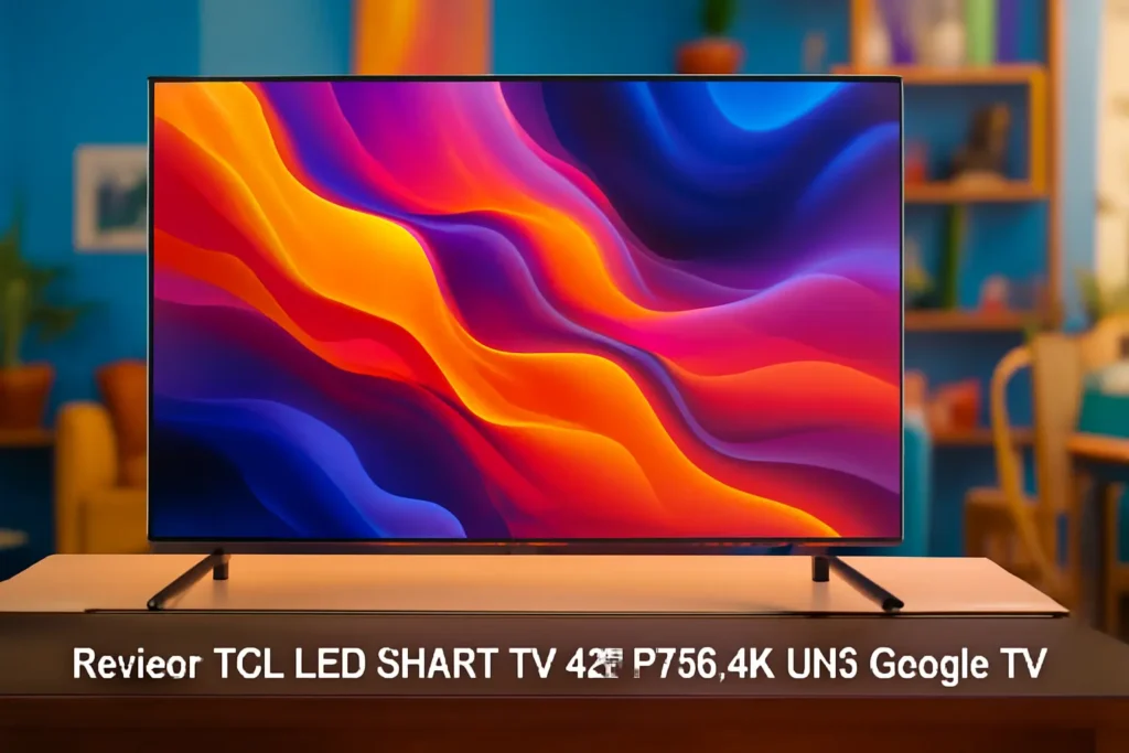 TCL LED SMART TV 43” P755 4K UHD Google TV: Desempenho Imersivo e Tecnologia Avançada