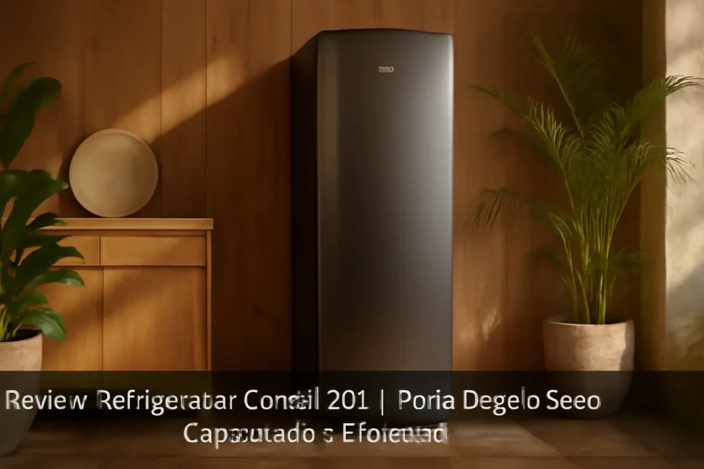 Refrigerador Consul 261L 1 Porta Degelo Seco: Capacidade e Eficiência