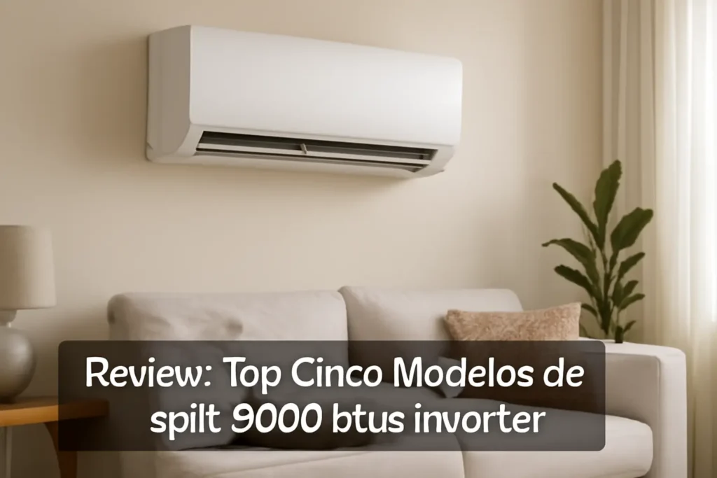 Top Cinco Modelos de  split 9000 btus inverter
