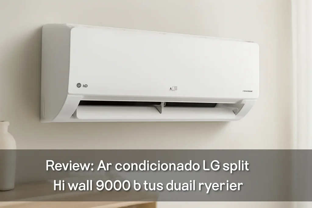 Cinco Principais Modelos de ar condicionado LG split hi wall 9000 btus dual inverter