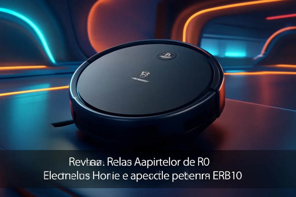 Robô Aspirador de Pó Electrolux Home e Speed Experience ERB10