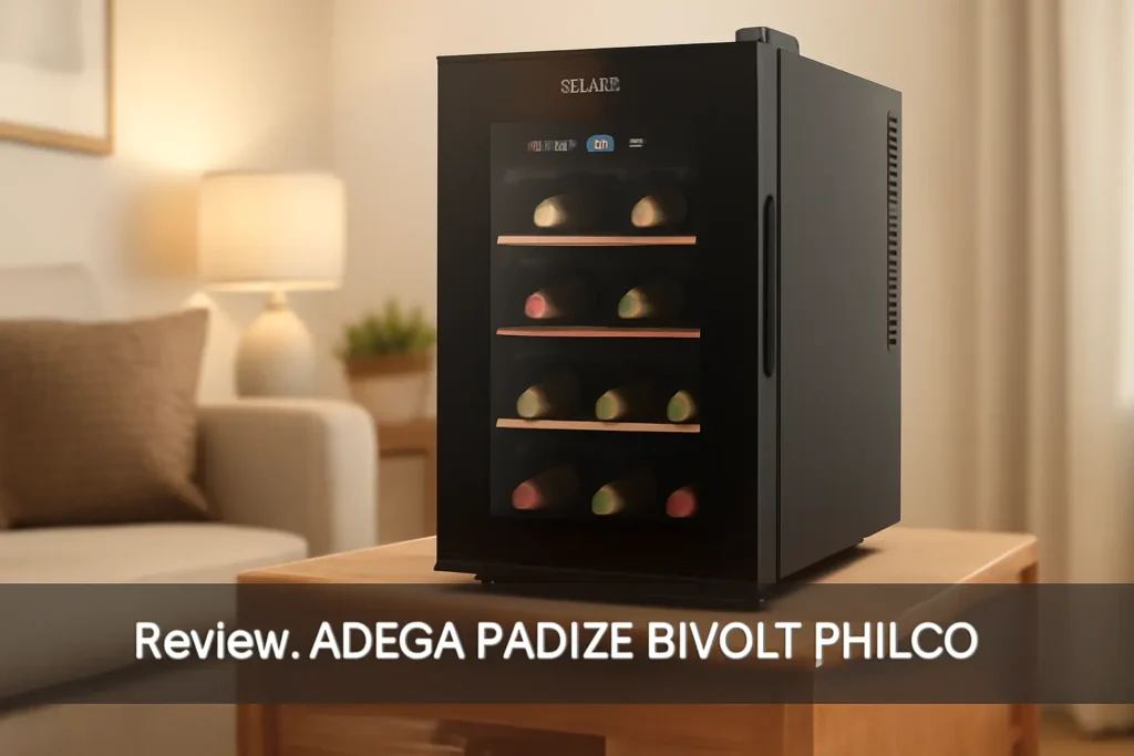 ADEGA PAD12E BIVOLT PHILCO: Armazenamento e Conforto para Seu Vinho