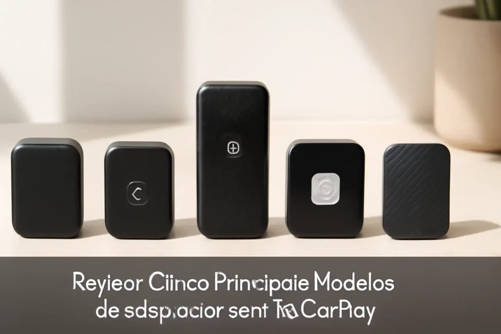 Cinco Principais Modelos de  adaptador sem fio carplay