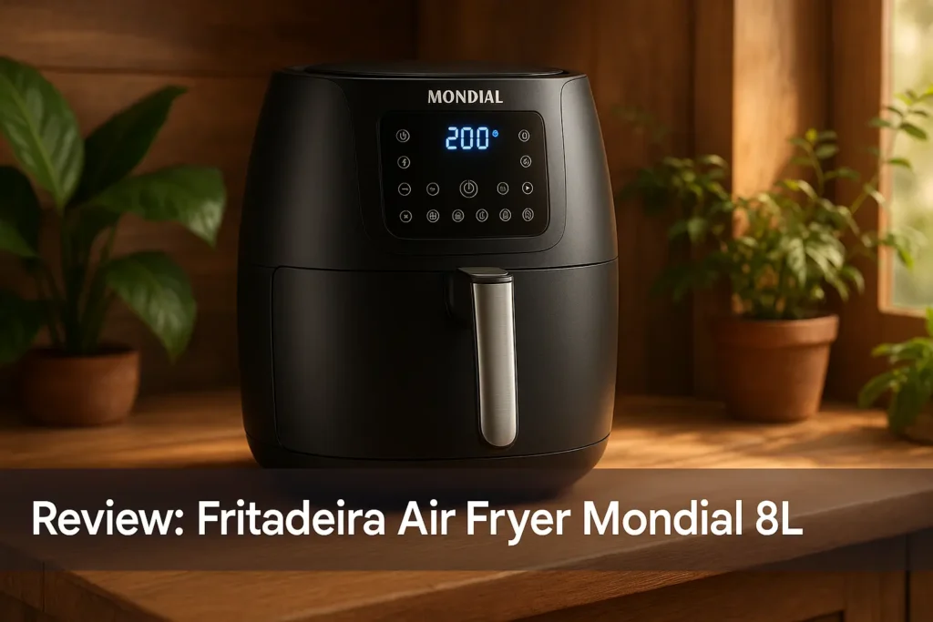 Fritadeira Air Fryer Mondial 8L: Saudável, Prática e Potente
