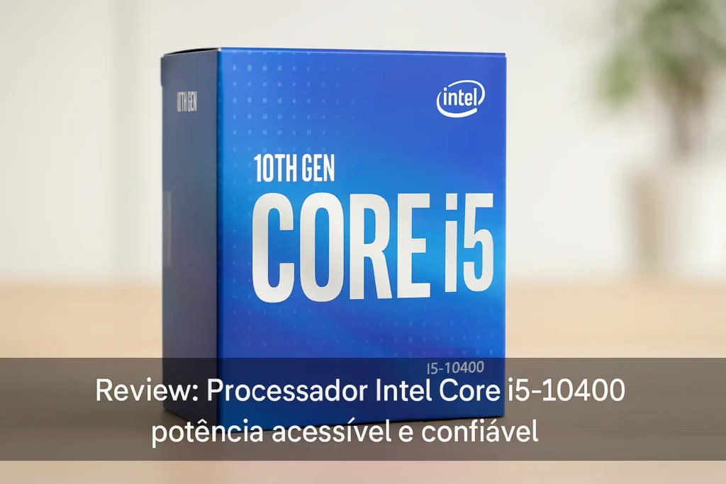 Processador Intel Core i5-10400: potência acessível e confiável