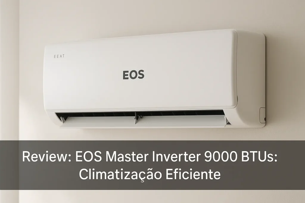 EOS Master Inverter 9000 BTUs: Climatização Eficiente
