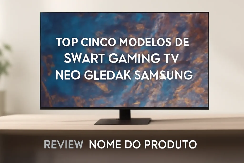 Top Cinco Modelos de smart gaming TV NEO QLED 4k Samsung