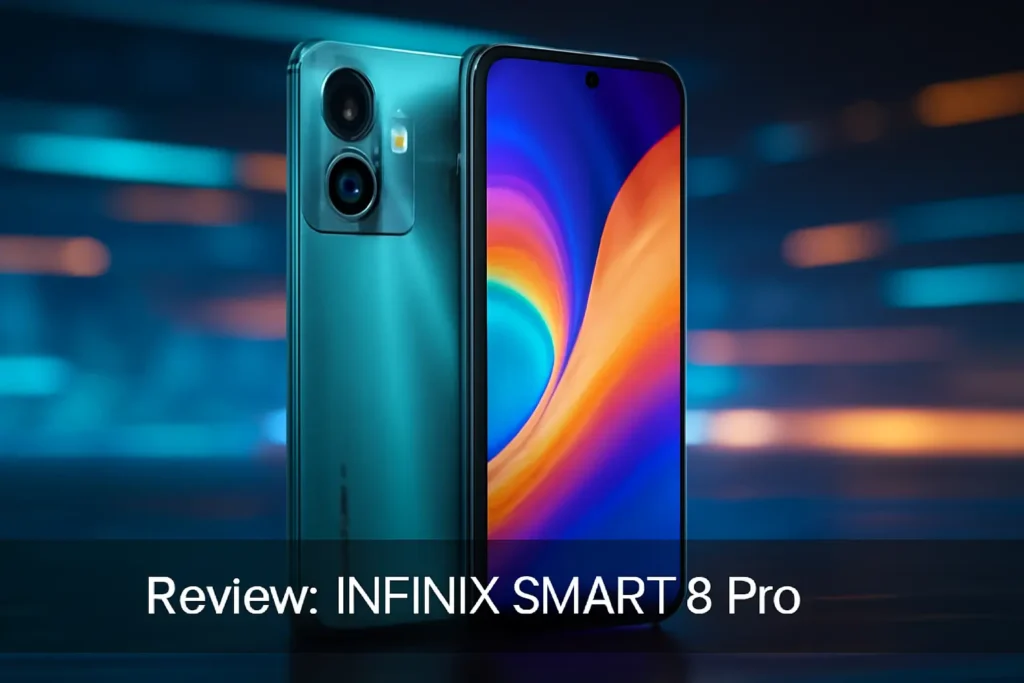 Smartphone INFINIX SMART 8 Pro: Desempenho e Câmera Poderosa