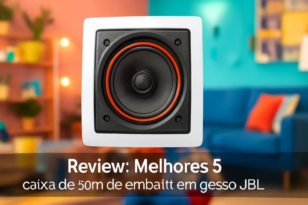 Melhores 5 caixa de som de embutir em gesso JBL