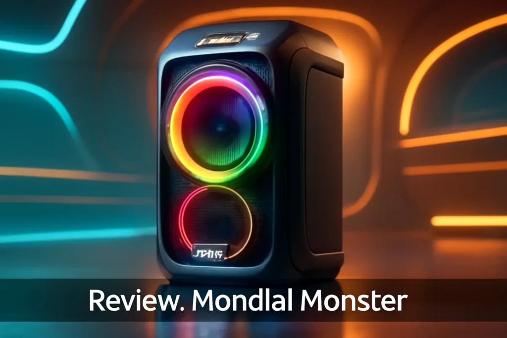 Top Cinco Modelos de Caixa de som portatil Mondial monster 1500w rms bluetooth