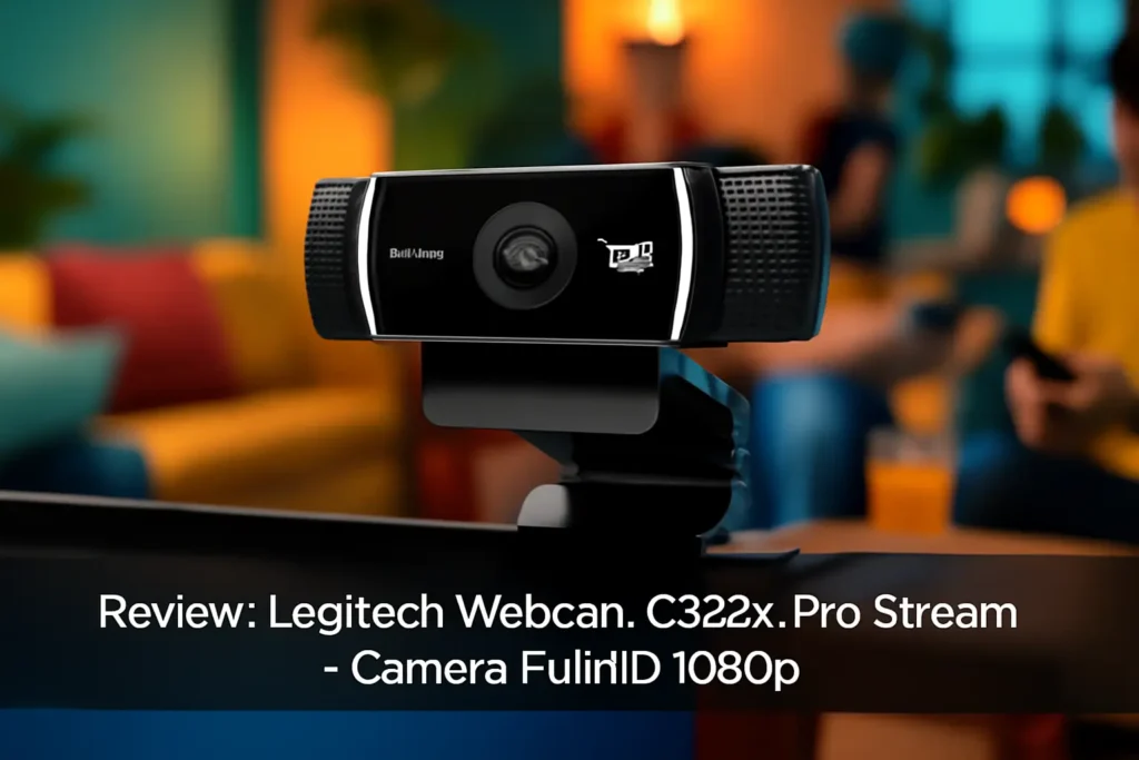 Logitech Webcam C922x Pro Stream – Câmera Full HD 1080p