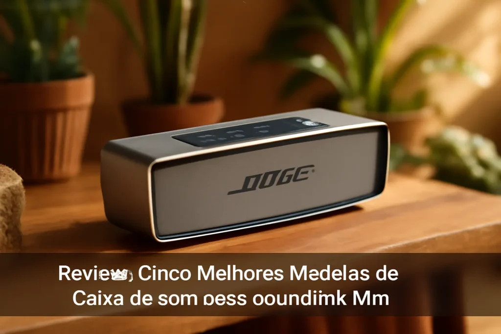 Cinco Melhores Modelos de Caixa de som Bose soundlink mini