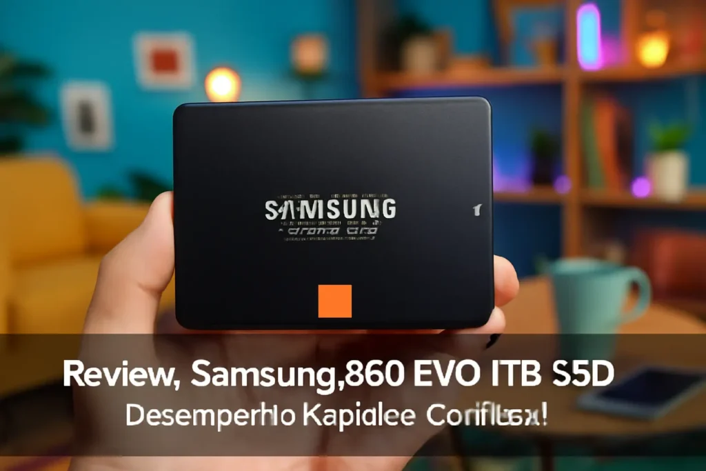 Samsung 860 EVO 1TB SSD: Desempenho Rápido e Confiável