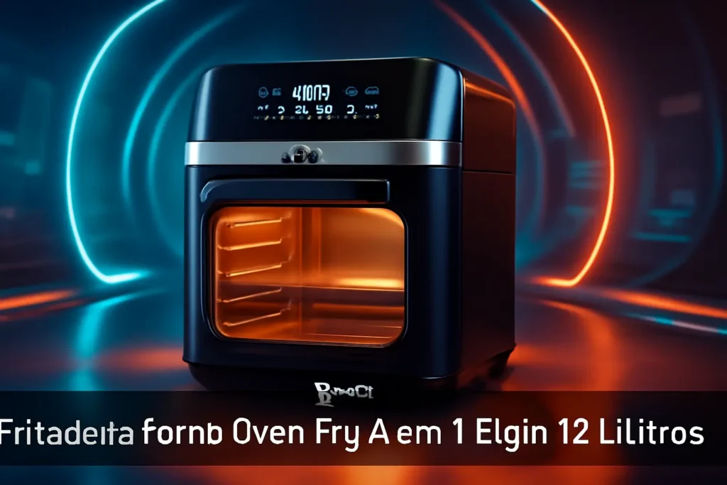 Fritadeira Forno Oven Fry 4 em 1 Elgin 12 Litros 220V - Versatilidade e Potência para Sua Cozinha