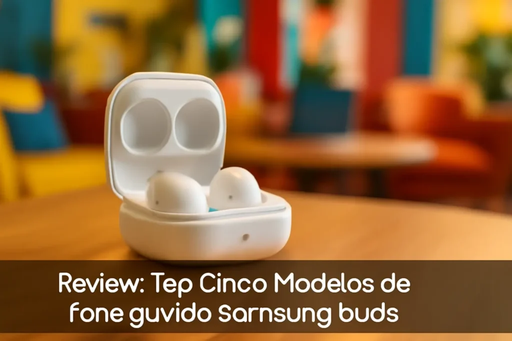 Top Cinco Modelos de fone ouvido Samsung buds