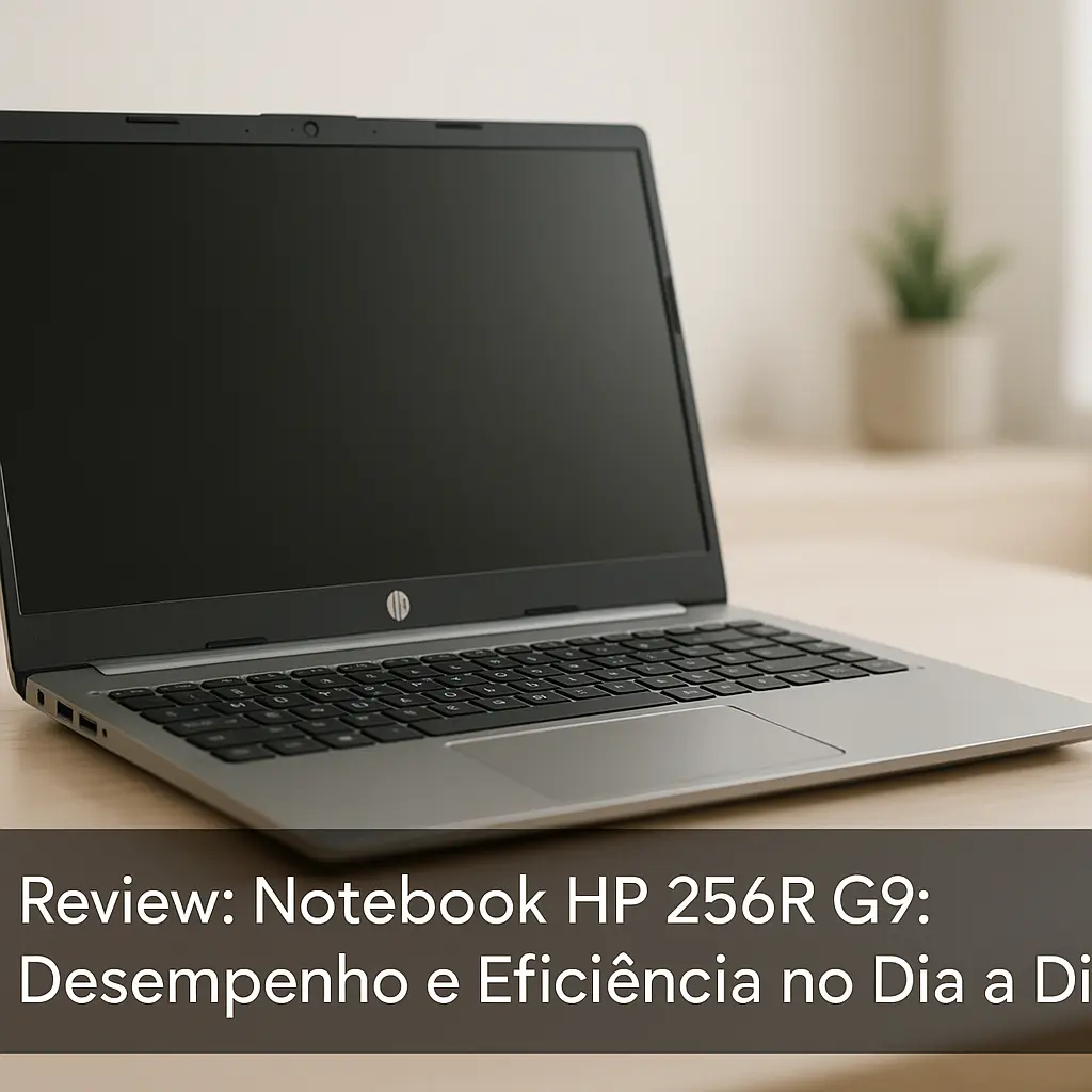 Notebook HP 256R G9: Desempenho e Eficiência no Dia a Dia
