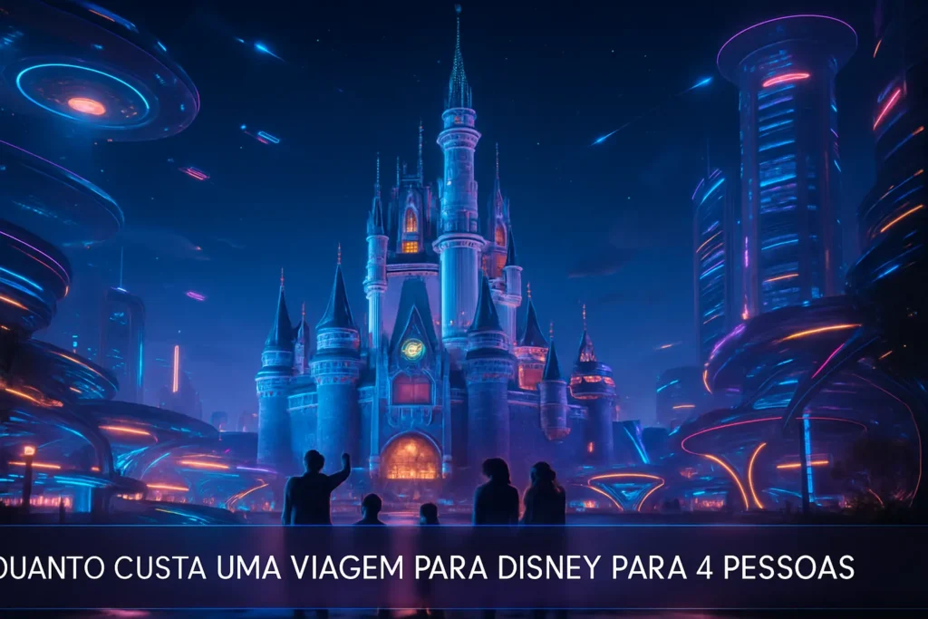Quanto Custa uma Viagem para Disney para 4 Pessoas?