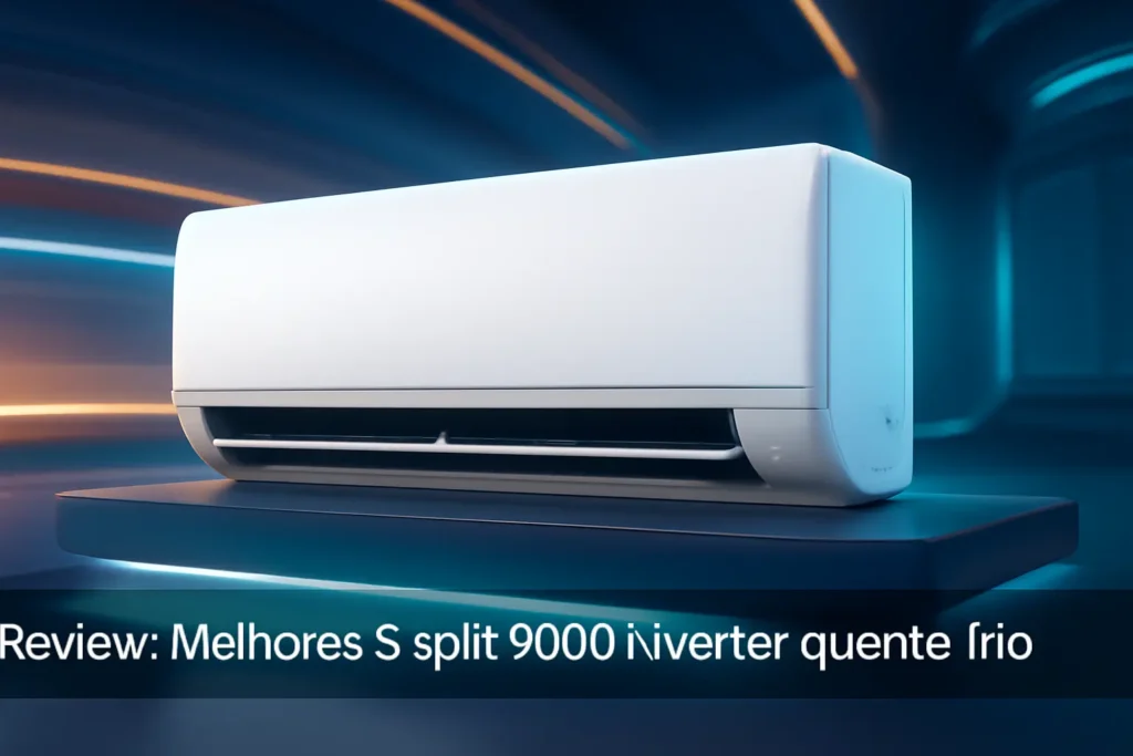 Melhores 5  split 9000 inverter quente frio