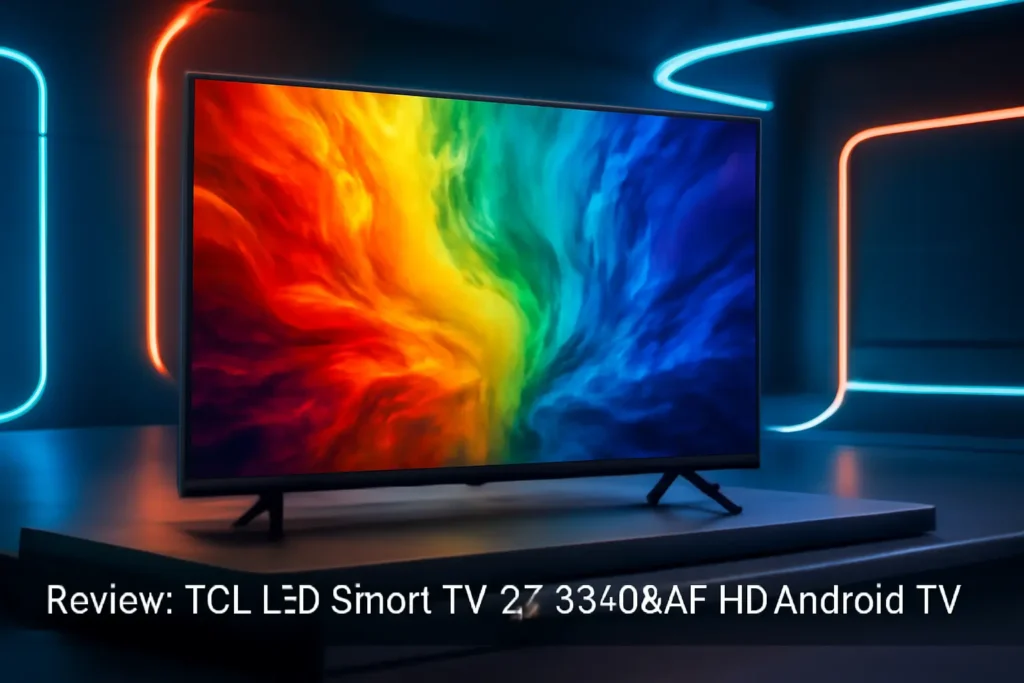 TCL LED Smart TV 32” S5400AF FHD Android TV: Qualidade e Conectividade