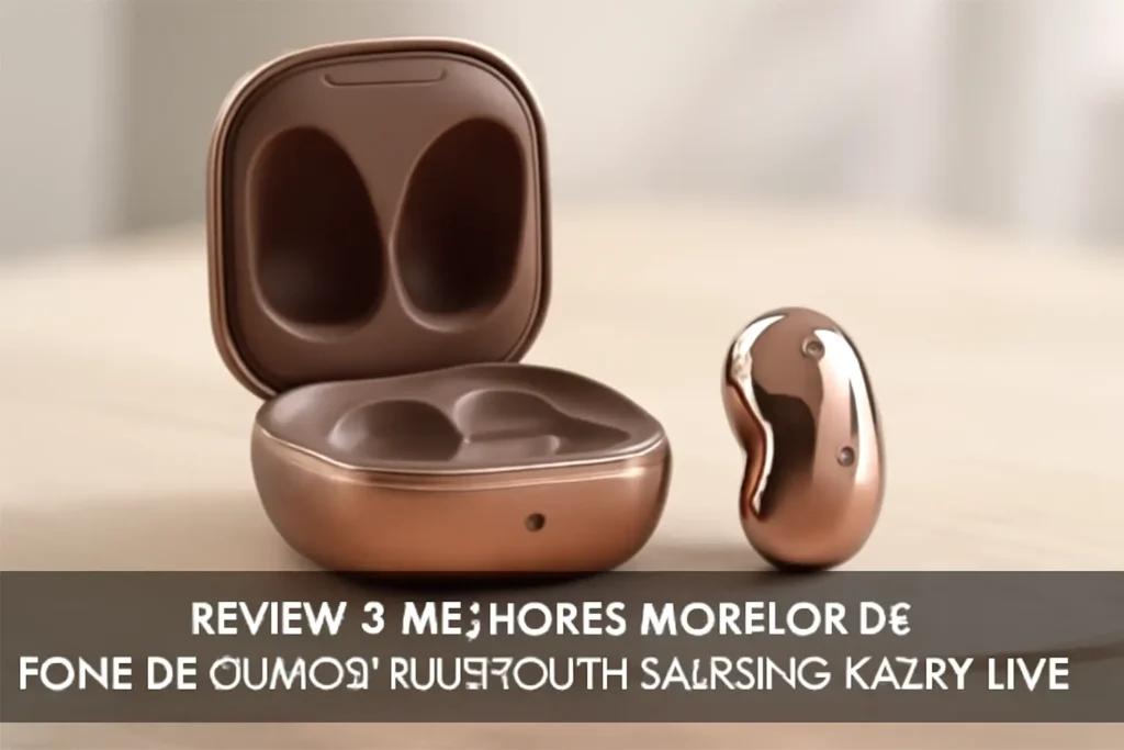 5 Melhores Modelos de fone de ouvido bluetooth Samsung Galaxy buds live