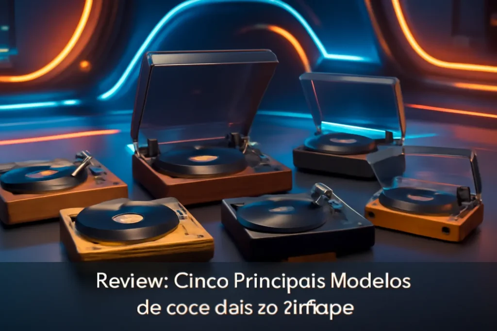 Cinco Principais Modelos de toca-discos vintage
