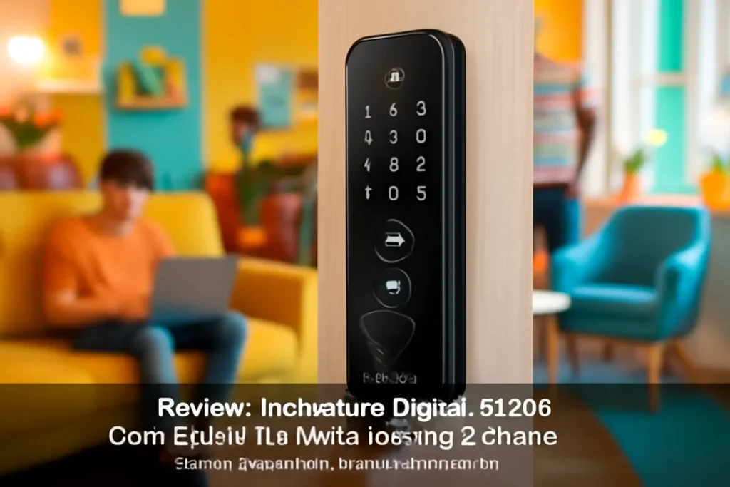 Fechadura Digital SL205 Com Biometria Senha Cartão E Chave: Segurança e Tecnologia de Ponta