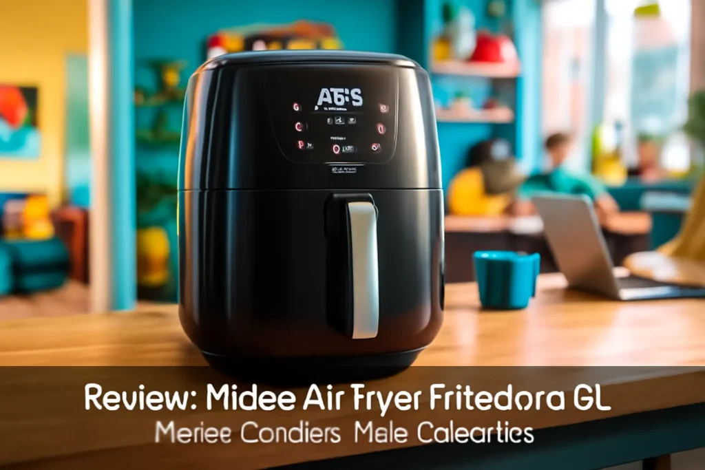 Midea Air Fryer Fritadeira 6L: Menos Gordura, Mais Crocância