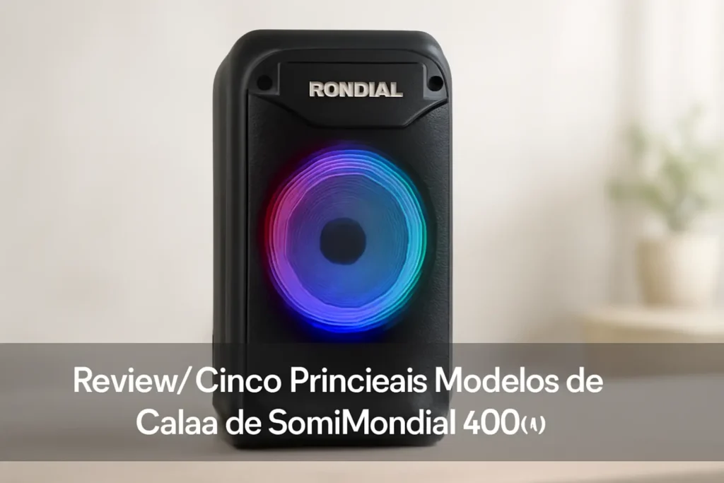 Cinco Principais Modelos de Caixa de som Mondial 400w