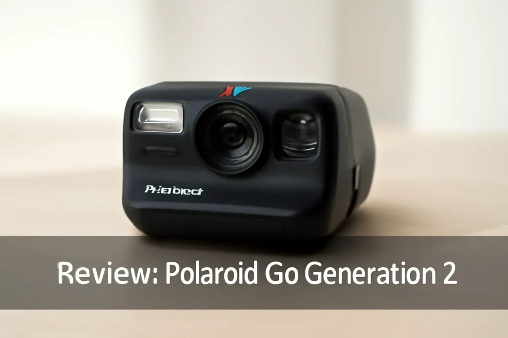 Polaroid Go Generation 2 – Mini Câmera Instantânea – Preta: Compacta e Divertida