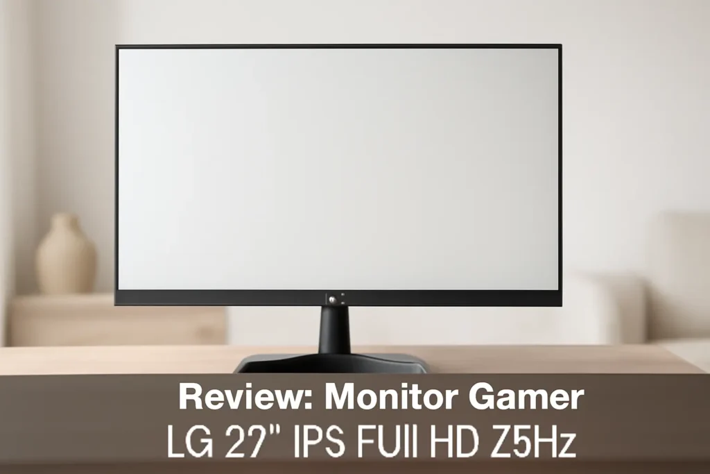 Monitor Gamer LG 27" IPS Full HD 75Hz