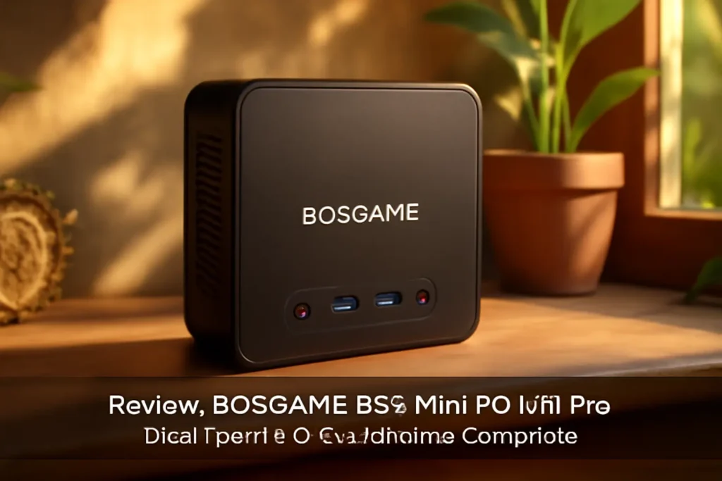 BOSGAME B95 Mini PC W11 Pro: Desempenho e Versatilidade Compacta