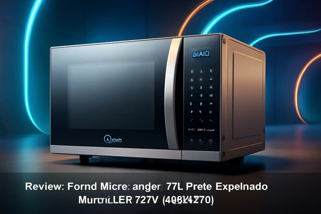 Forno Micro-ondas 27L Prata Espelhado Midea LED 127V MXSA27S1