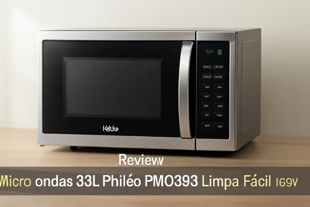 Micro-ondas 33L Philco PMO38S Limpa Fácil 1400W 220V: Praticidade e Potência para sua Cozinha