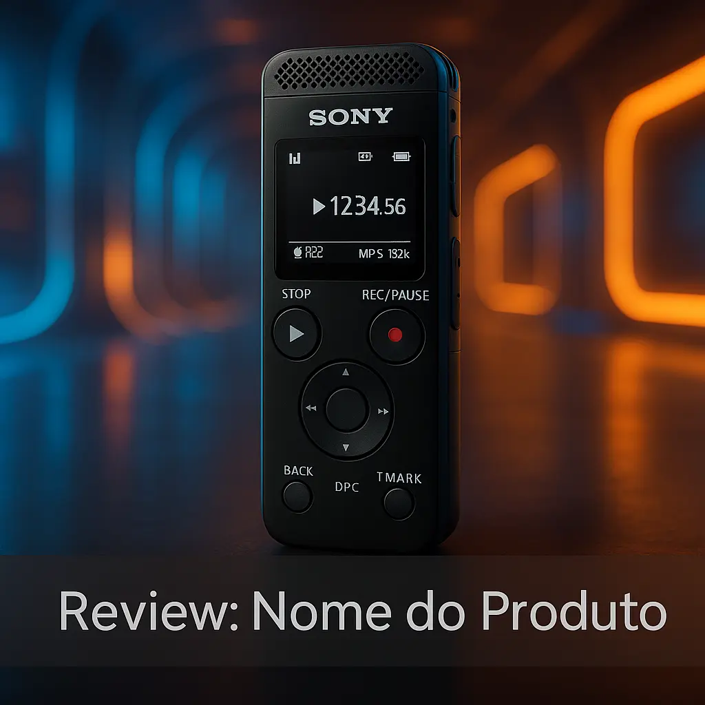 Top Cinco Modelos de  gravador de voz digital Sony