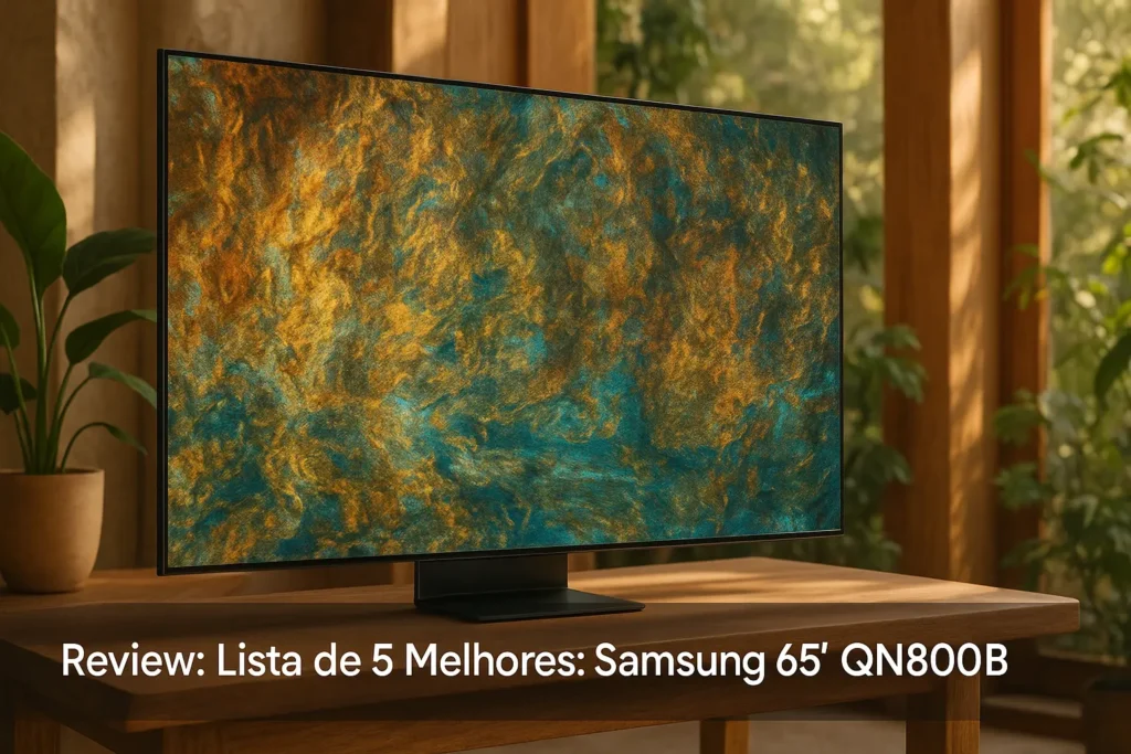 Lista de 5 Melhores:  Samsung 65 qn800b