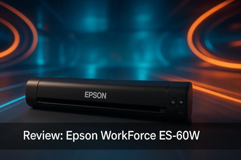 Scanner Epson WorkForce ES-60W: Portabilidade e Conectividade