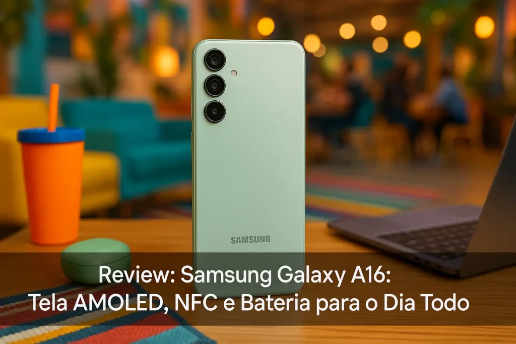Samsung Galaxy A16: Tela AMOLED, NFC e Bateria para o Dia Todo