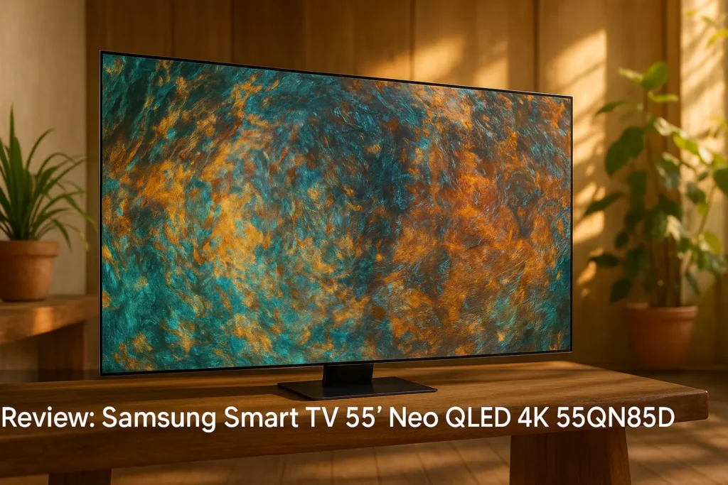 Samsung Smart TV 55" Neo QLED 4K 55QN85D: Imagem de Outro Nível com Mini LED e AI