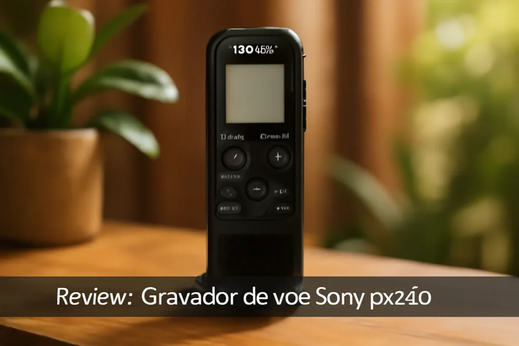 Top Cinco gravador de voz Sony px240