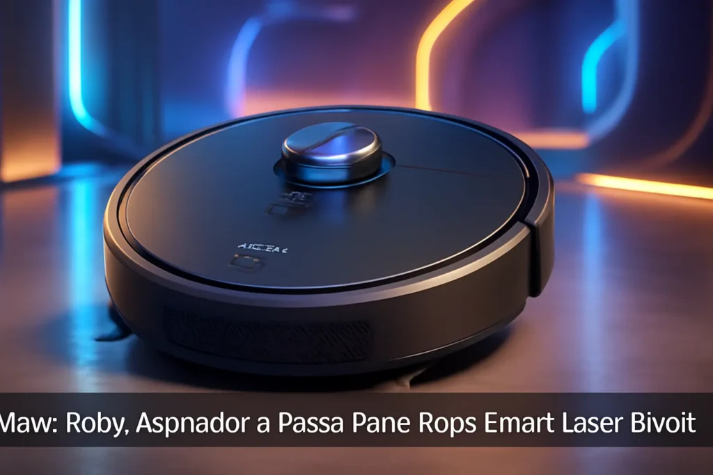 Robô Aspirador e Passa Pano Ropo Smart Laser Bivolt: Praticidade e Tecnologia para Sua Casa